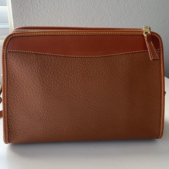 Dooney and Bourke Brown Vintage Crossbody Bag
